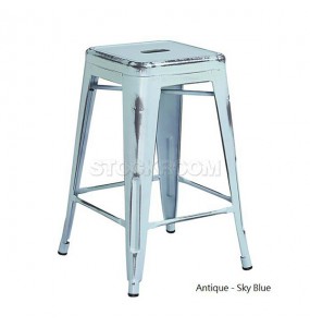 Xavier Pauchard Tolix Style Bar Stool