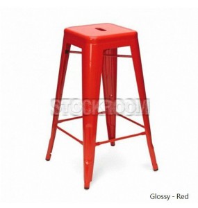 Xavier Pauchard Tolix Style Bar Stool