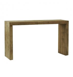 Zen Solid Recycled Elm Wood Console Table