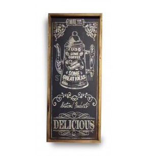 Vintage Decorative Framed Chalkboard