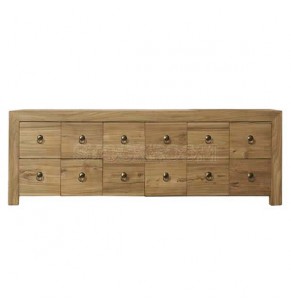 Tang Elm Wood TV Cabinet and Console - TC07