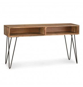 Borrett Solid Wood High Console Table