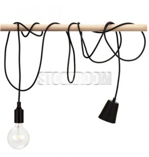 Funky Coloured Chord Pendant Light