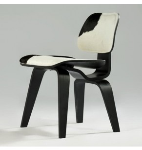 Charles Eames DCW Style Dining Chair in Ponyhide