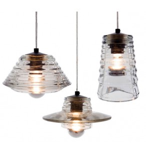 Float Style Glass Lamp (3 in a set)
