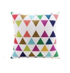 Deer & Geometric 2 Side Pattern Cushion