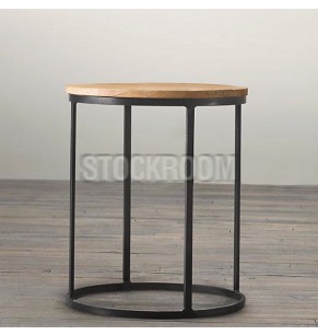 Modern Industrial Tall Coffee Table