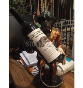Wine Monkey Steward Table Lamp