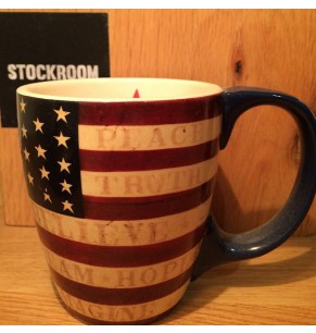 US Flag Ceramic Mug