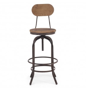 Loft Style Industrial Adjustable Bar Chair