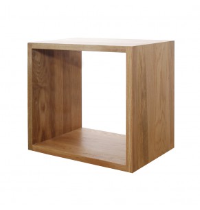 Martello oak-cube-side-table