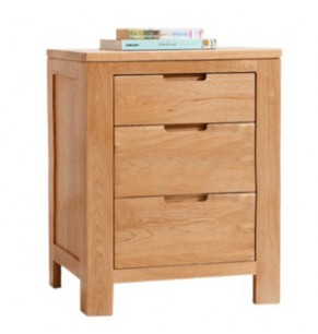 Macilla Solid Oak Wood Night Stand