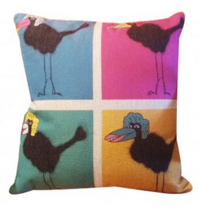 African Openbill Cushion