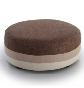 Allsorts round ottoman - Short