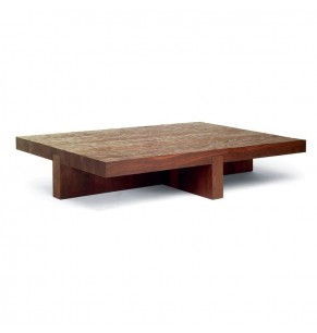 Ara Recycled Solid Elm Wood Coffee Table