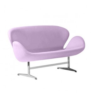 Arne Jacobsen Style Swan Sofa - 2 Seater