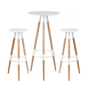 Arnold Modern Round Bar Table