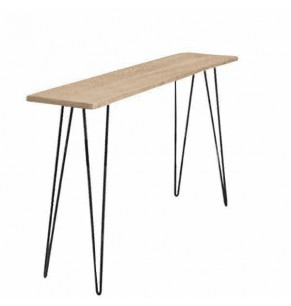 Arran Solid Wood Industrial Console Table