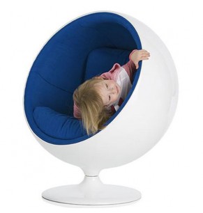 Eero Aarnio Style Ball Chair for Kids