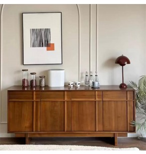 Barta Solid Oak Wood Storage Cabinet / Sideboard