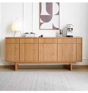 Barta Solid Oak Wood Storage Cabinet / Sideboard
