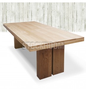 Noah Solid Oak Wood Dining Table