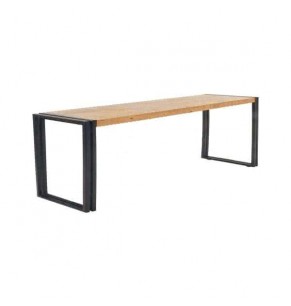 Manhattan Vintage Industrial Style Solid Wood Bench by Stockroom