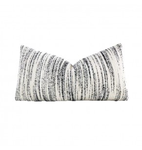 Black & White Decorative Rectangle Cushion