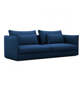 Boston Fabric Feather Down Sofa - 2 seater