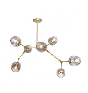 Branching Bubble Style Pendant Lamp