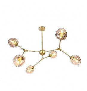 Branching Bubble Style Pendant Lamp