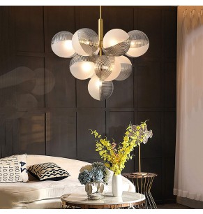 Bubble Glass Style Pendant Lamp