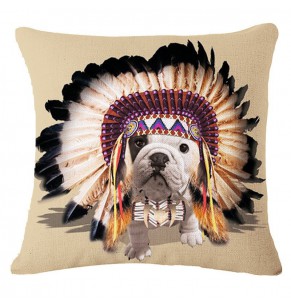 Bulldog Cushion