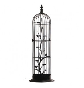 Bird Cage Candle Holder