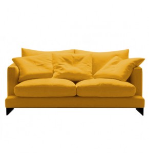 Carlo Fabric Feather Down Sofa -2 Seater