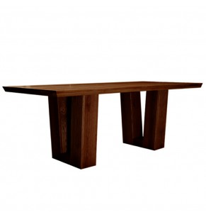 Carroll Solid Oak Wood Dining Table