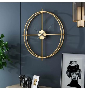 Celina Double Rim Minimalistic Designer Wall Clock