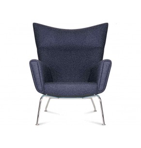 Hans J. Wegner Style Wing Chair CH445