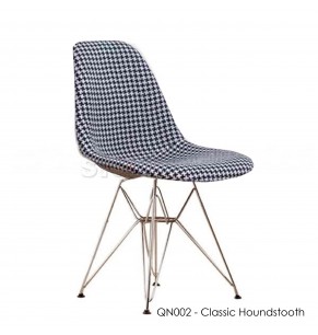 Charles Eames DSR Style Dining Chair - Upholstered - Full Fabric
