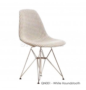 Charles Eames DSR Style Dining Chair - Upholstered - Full Fabric