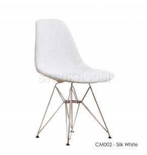 Charles Eames DSR Style Dining Chair - Upholstered - Full Fabric