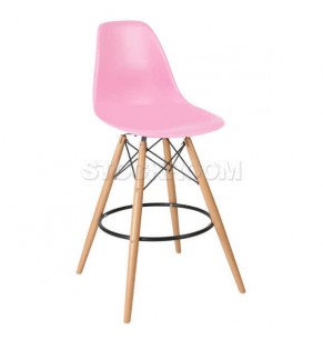 Charles Eames DSW Style Bar Stool