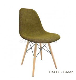 Charles Eames DSW Style Dining Chair - Upholstered - Full Fabric