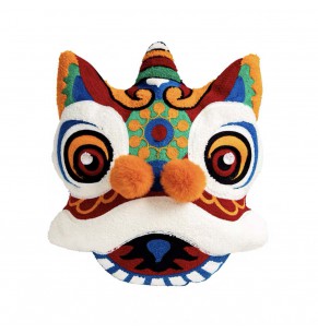 Chinese Style Lion Decorative Cushion