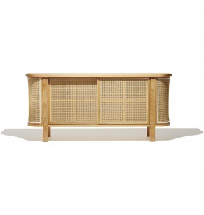Chloe Contemporary Woven Cane Sideboard / Cabinet / Console