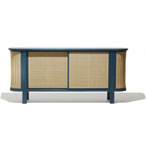 Chloe Contemporary Woven Cane Sideboard / Cabinet / Console