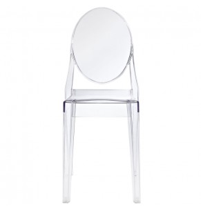 Victoria Ghost Style Chair / Stackable Dining Chair