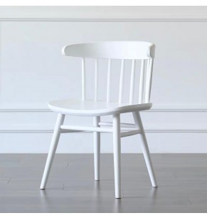 Como White Dining Chair