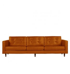 Copenhagen Leather Sofa - 3 Seater