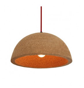 Cork Dome Pendant Lamp